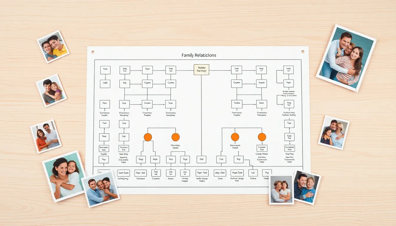 chart of family relationships